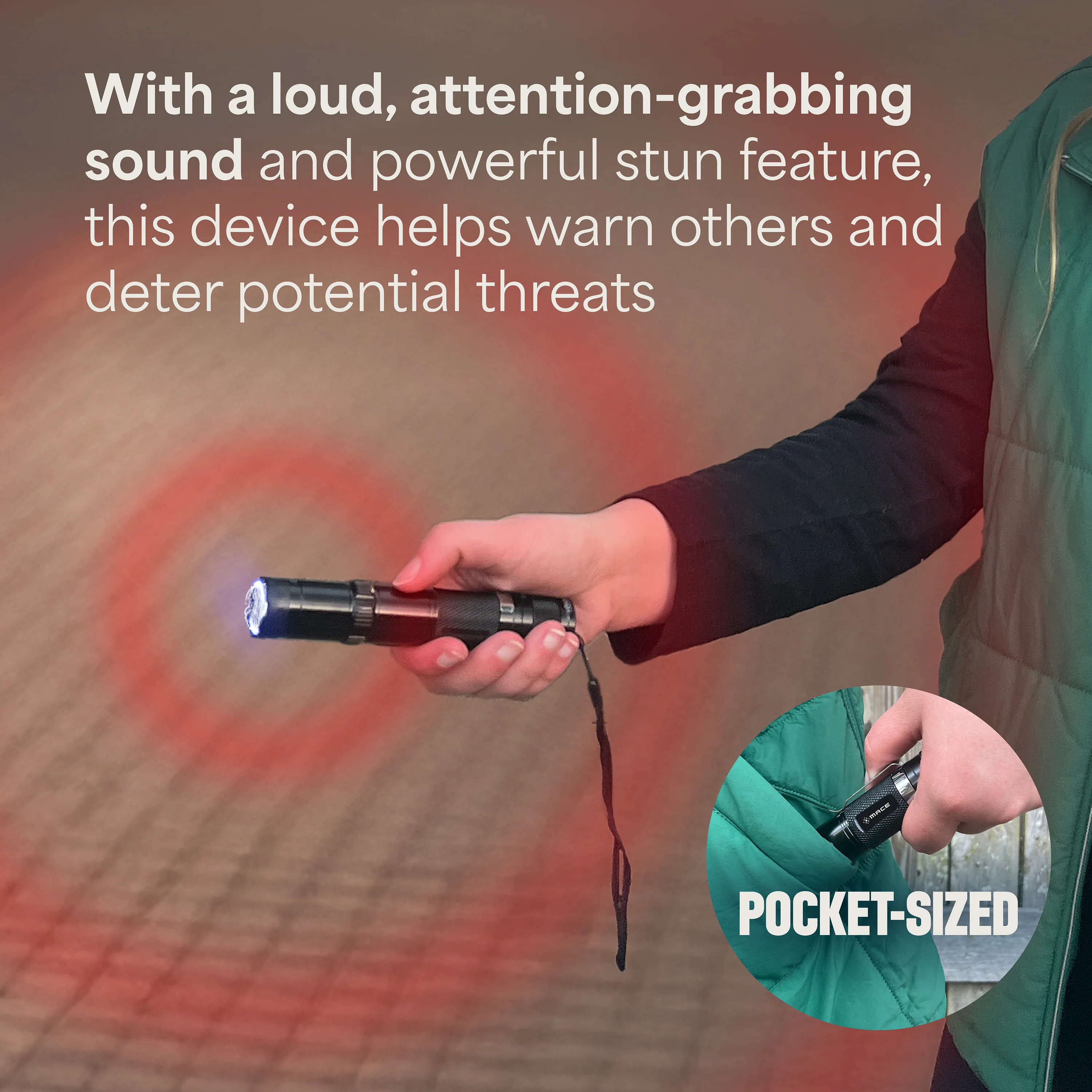 Mace Compact Stun Gun Flashlight - Image 6
