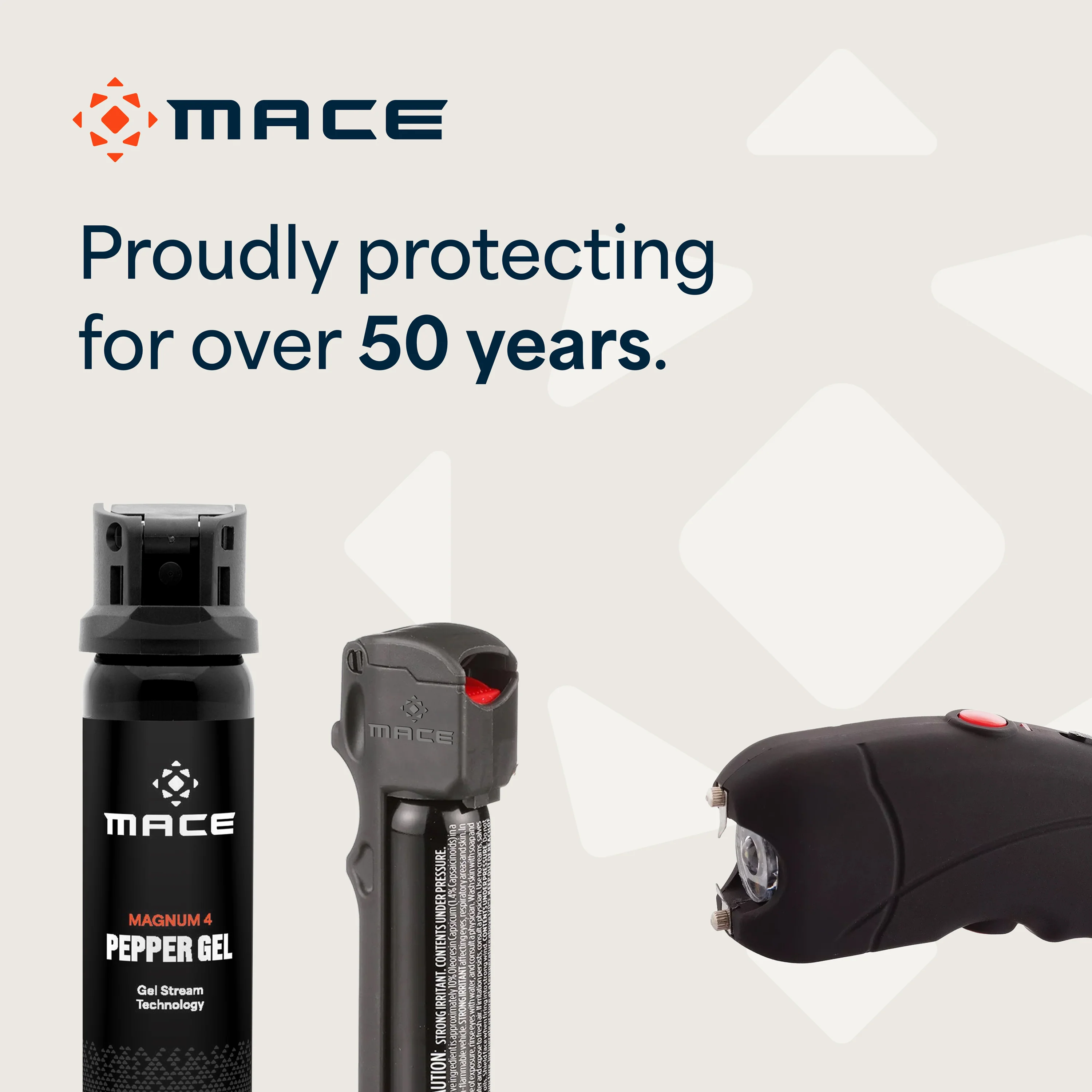 Mace Ergo Stun Gun with LED - Black - Image 6