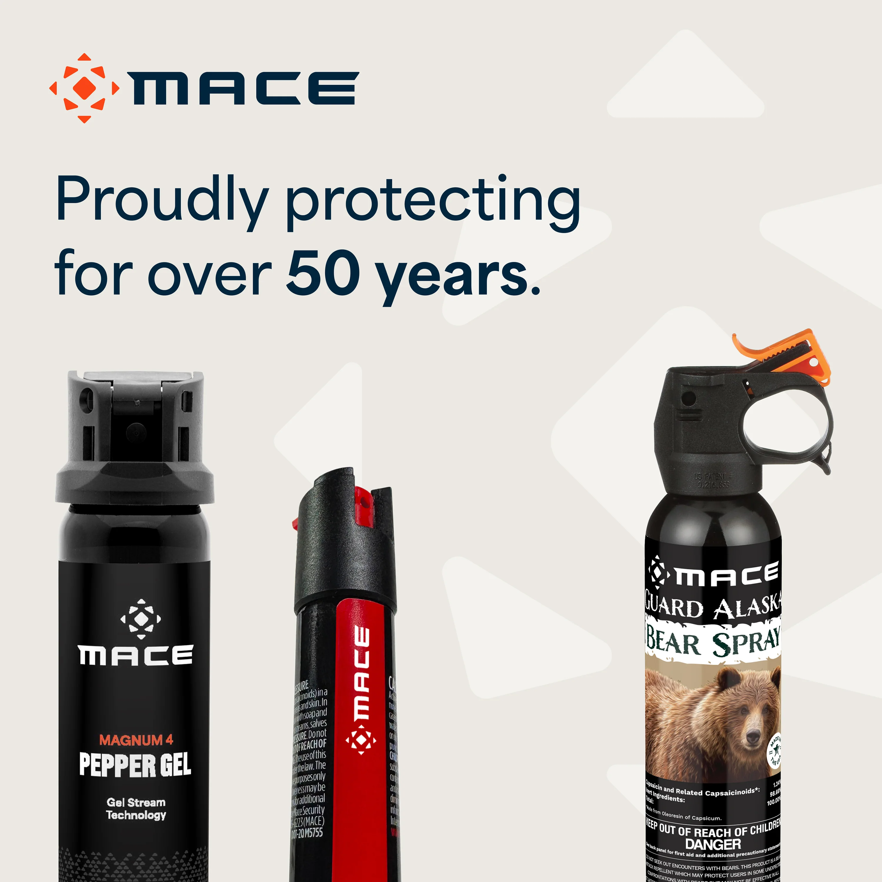 Mace 2 Pack Twist Lock Pepper Spray - Black/Red - Image 7