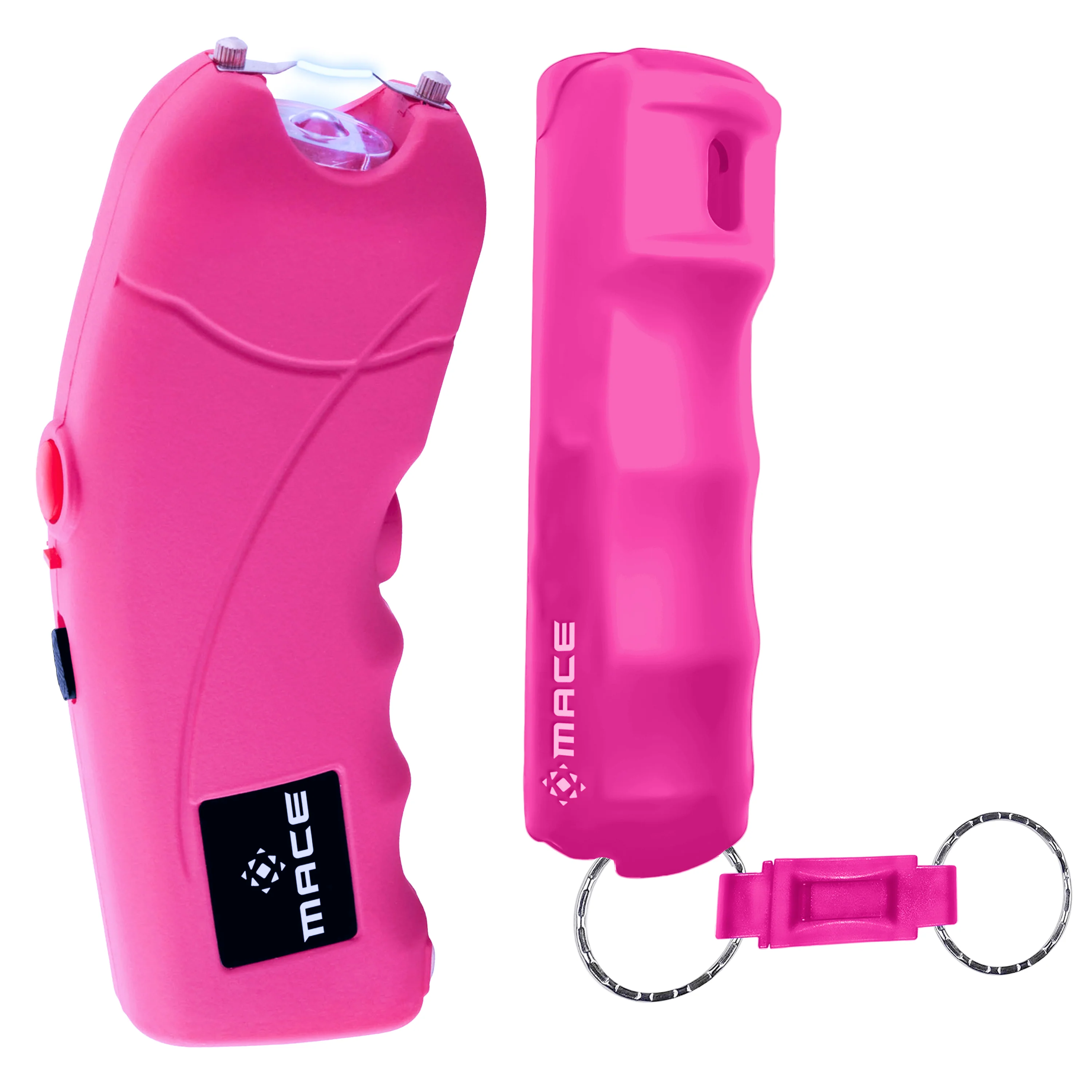Mace Ergo Stun Gun & Compact Hard Case Pepper Spray - Pink