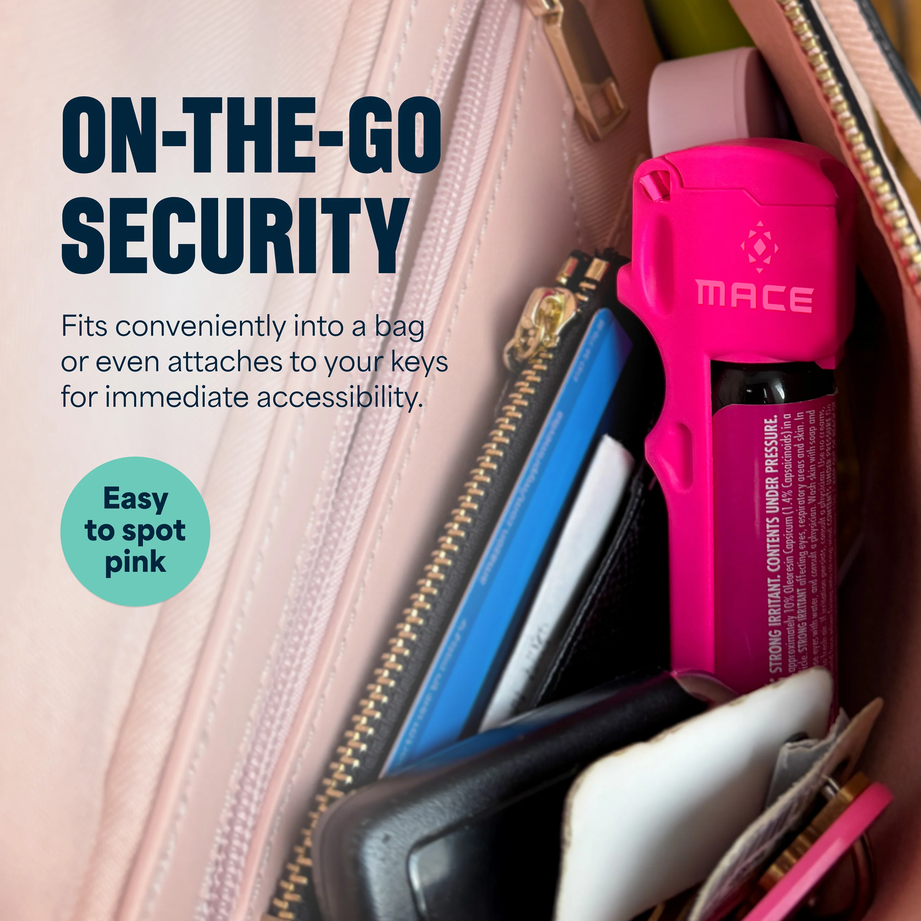 Mace Personal Model Pepper Spray - Pink - Image 4