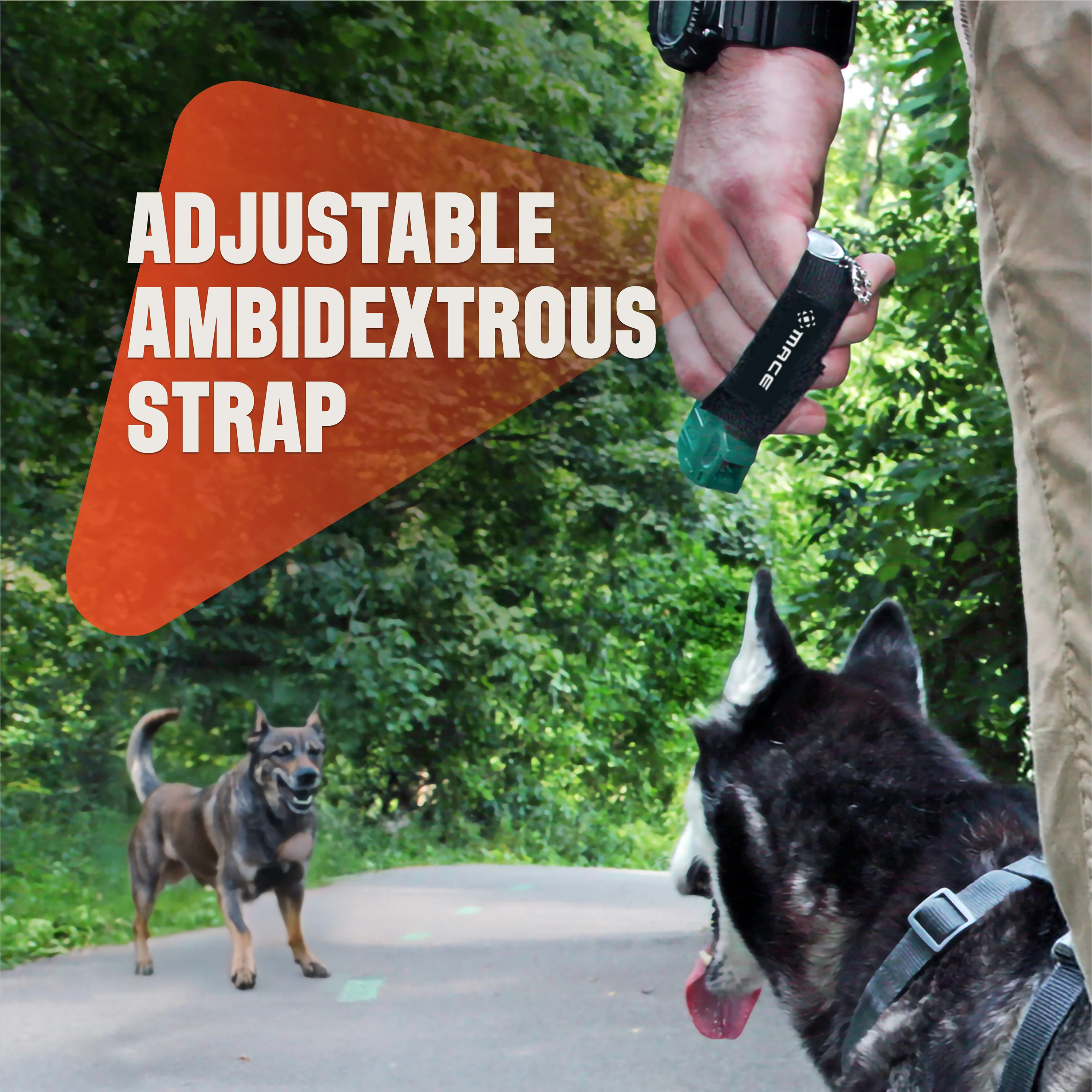 Mace Flip Top Muzzle Dog Deterrent & Self Defense Spray - Image 3