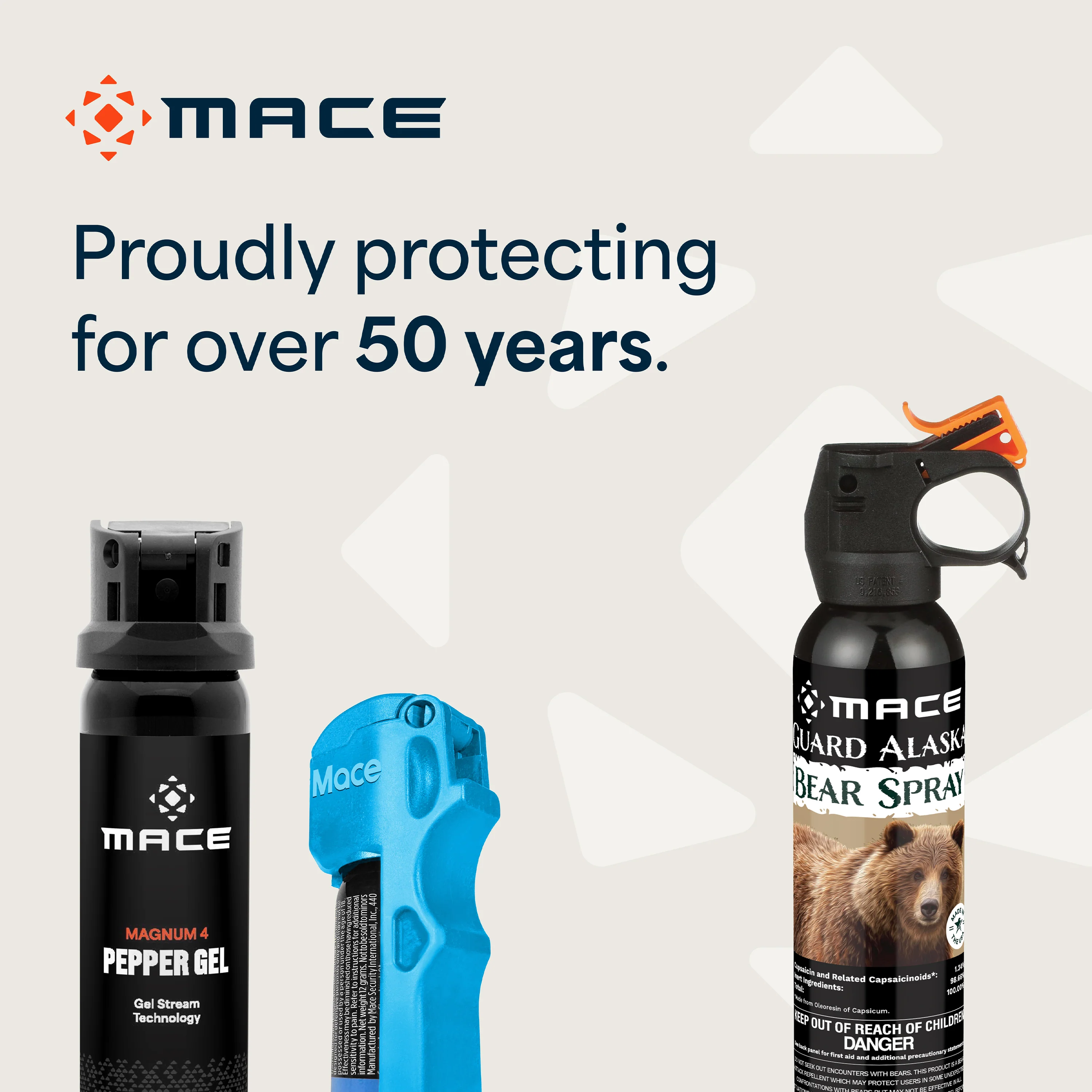 Mace Triple Action Pocket Model Pepper Spray - Blue - Image 7