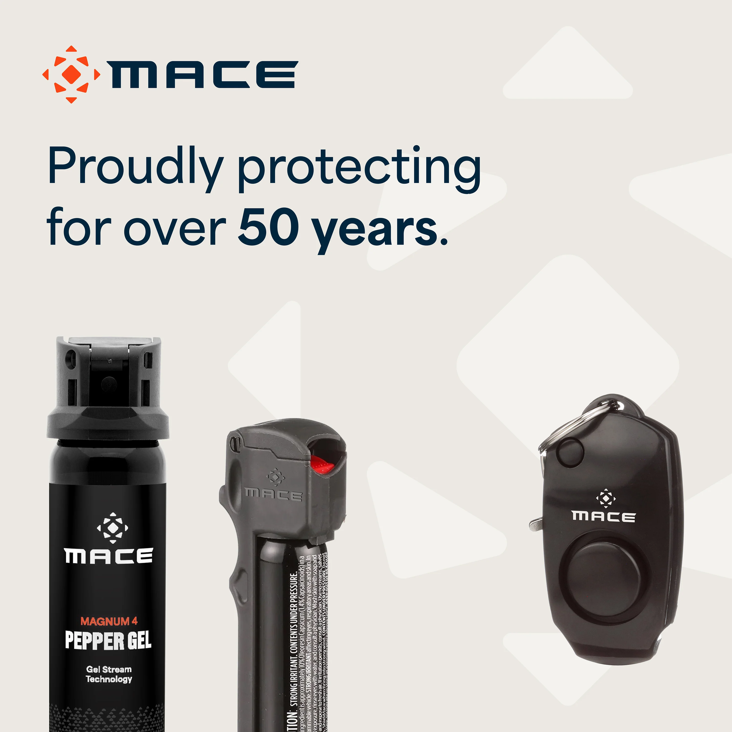 Mace Personal Safety Alarm with Keychain - Black - Image 10