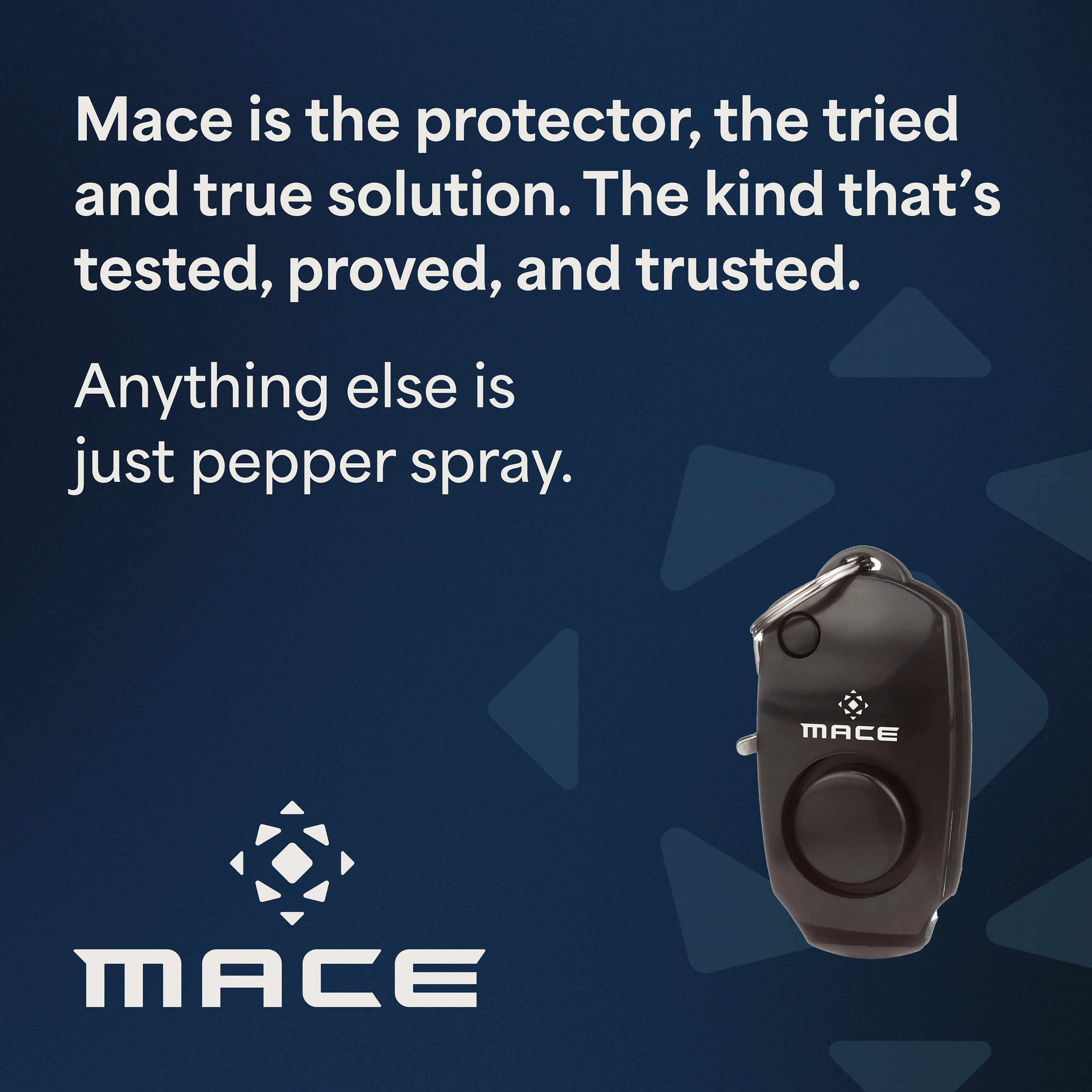 Mace Personal Safety Alarm with Keychain - Black - Image 8