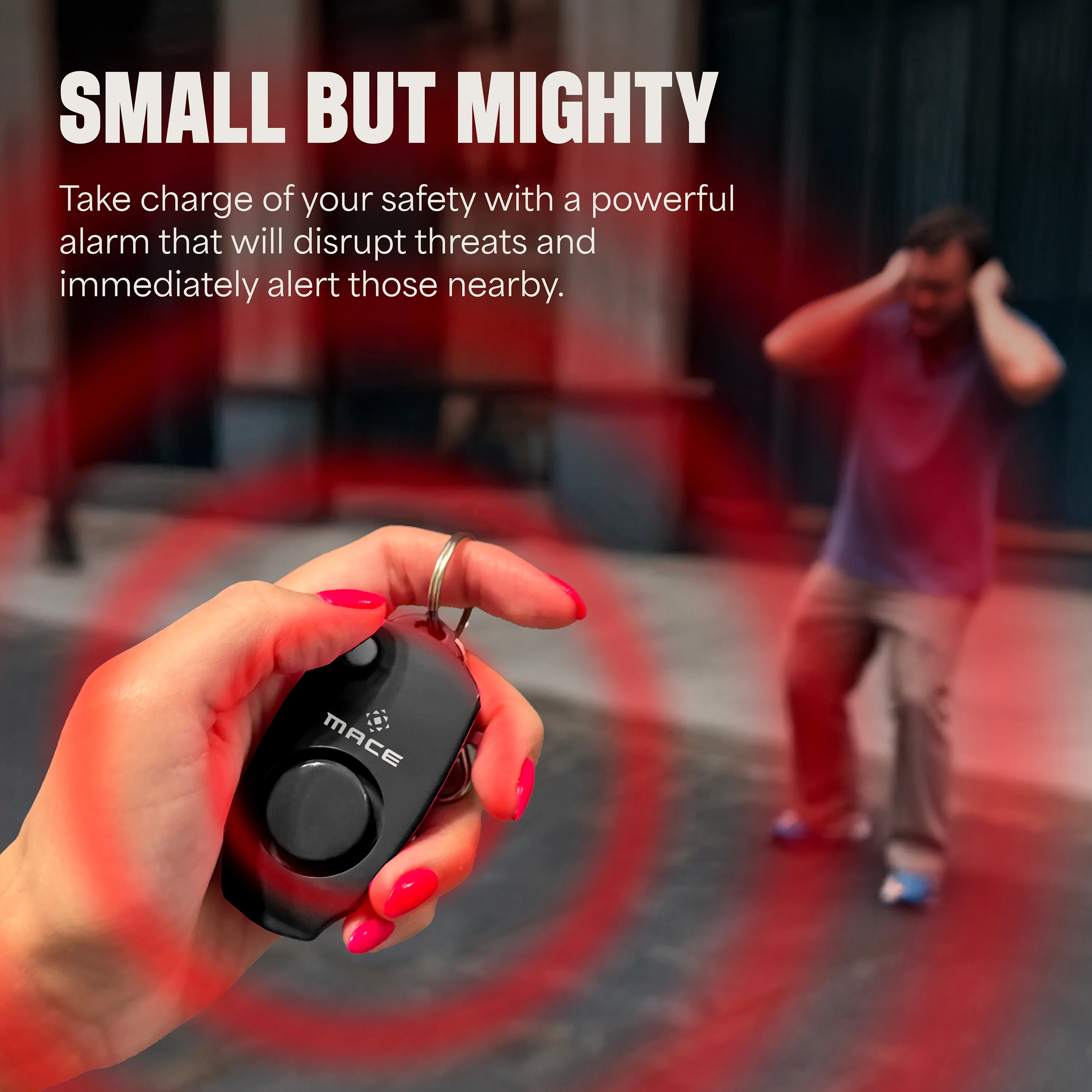 Mace Pepper Spray and Personal Alarm Combo Kit - Black - Image 6