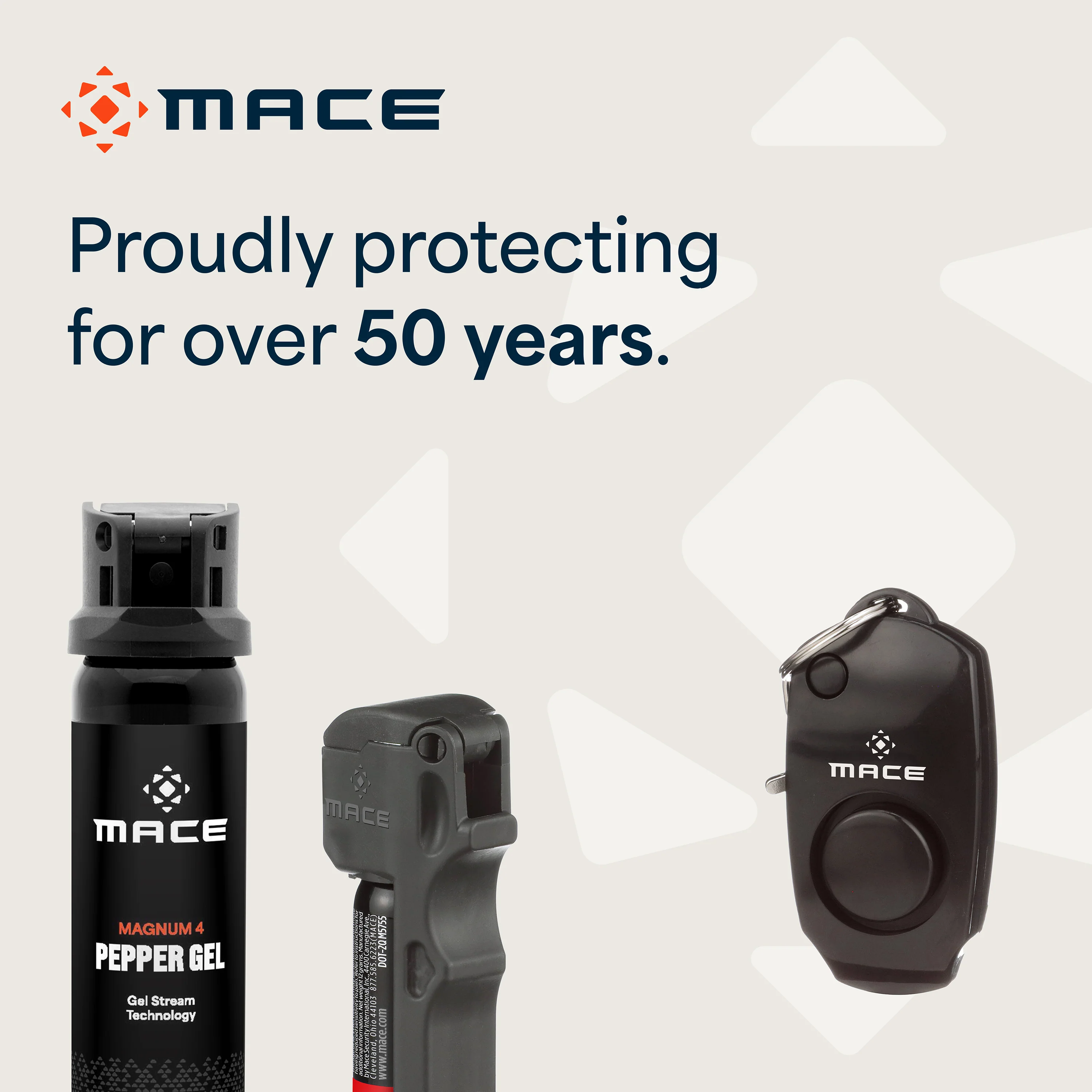 Mace Pepper Spray and Personal Alarm Combo Kit - Black - Image 9