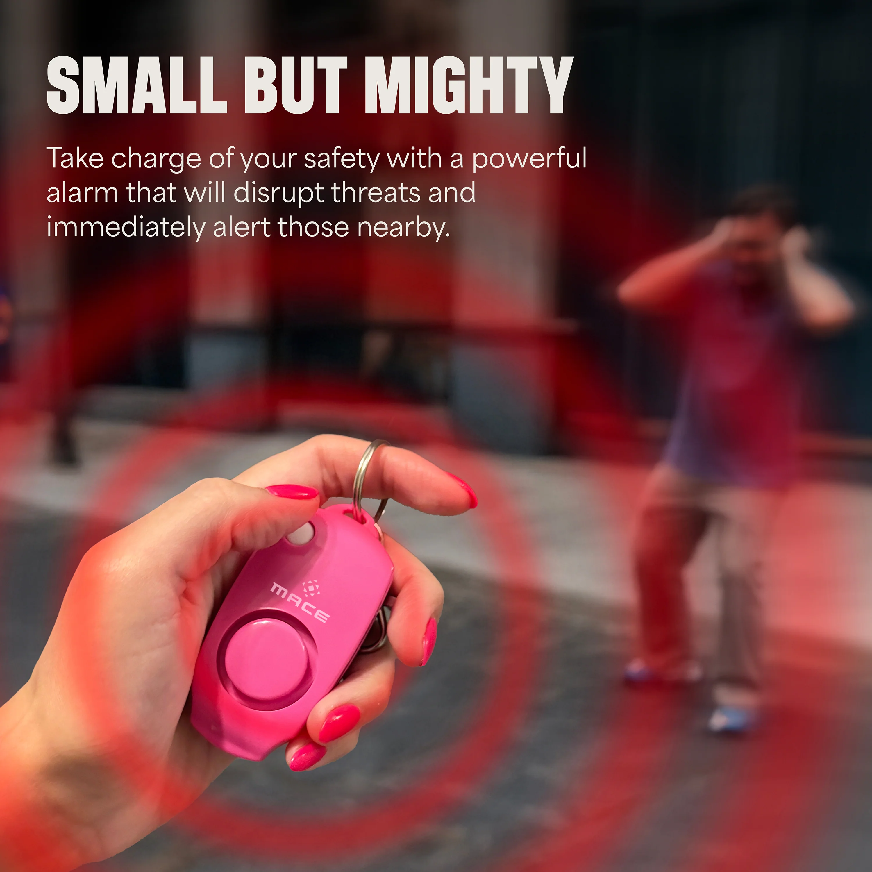 Mace Pepper Spray and Personal Alarm Combo Kit - Pink - Image 6