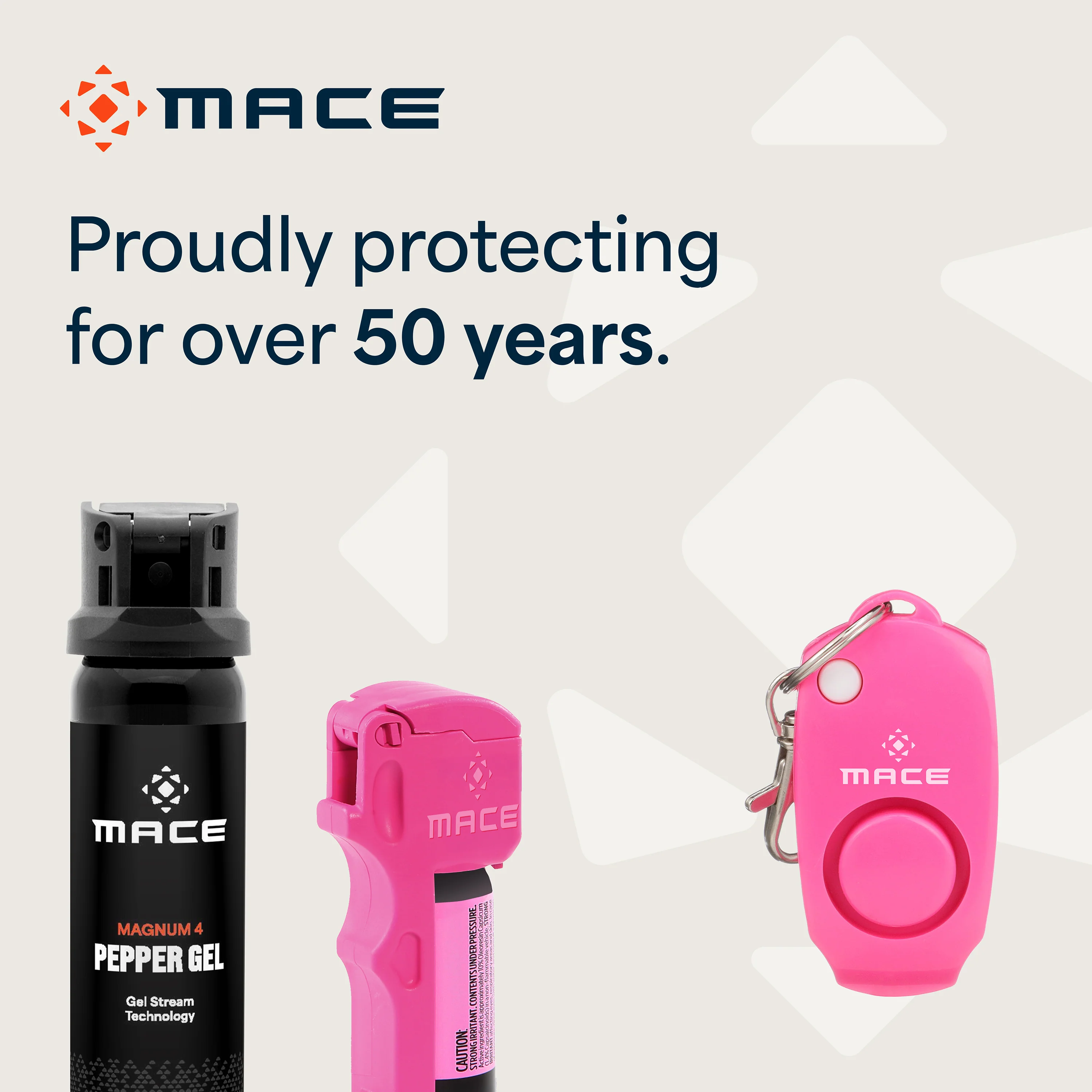 Mace Pepper Spray and Personal Alarm Combo Kit - Pink - Image 9