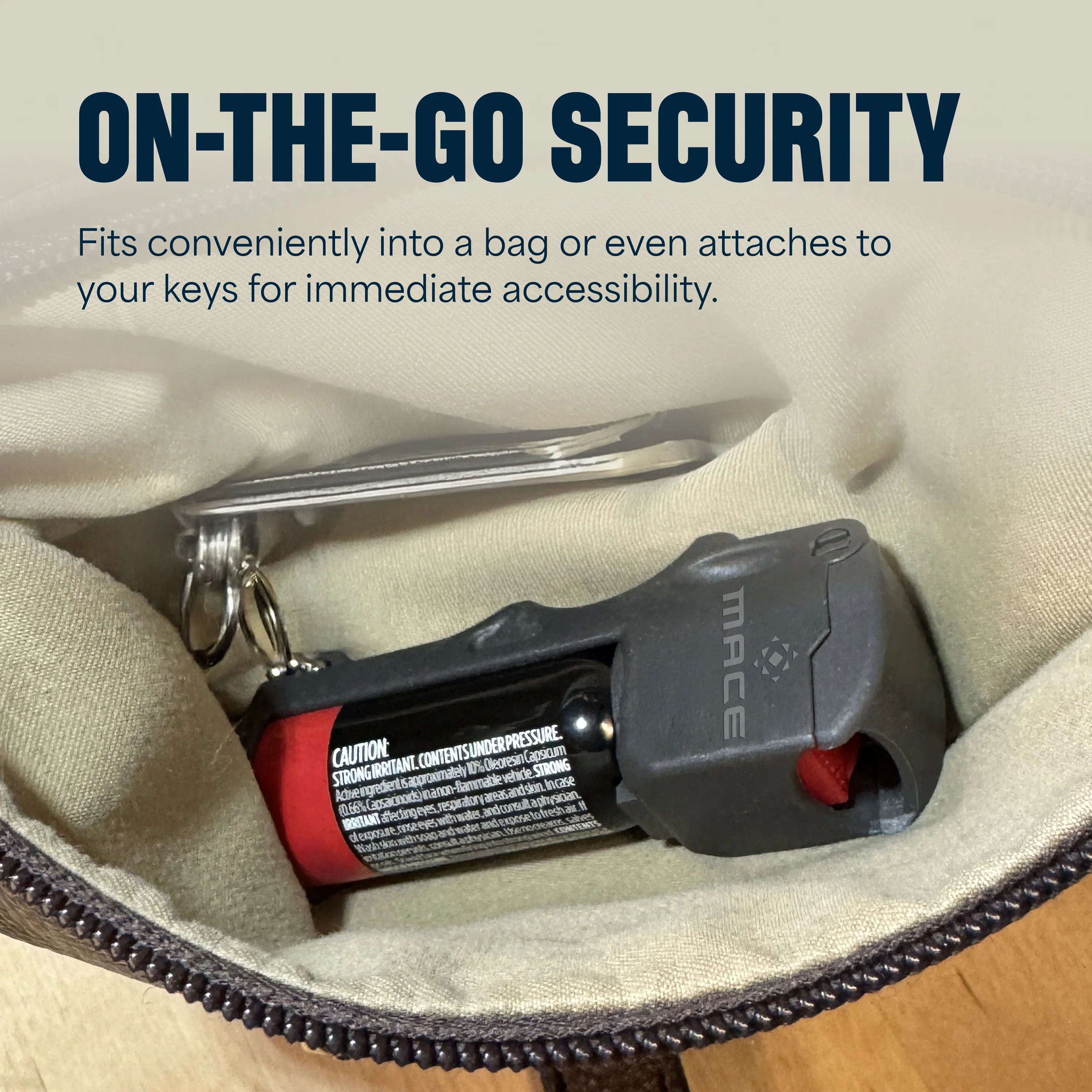 Mace Flip Top Pocket Pepper Spray - Black - Image 4