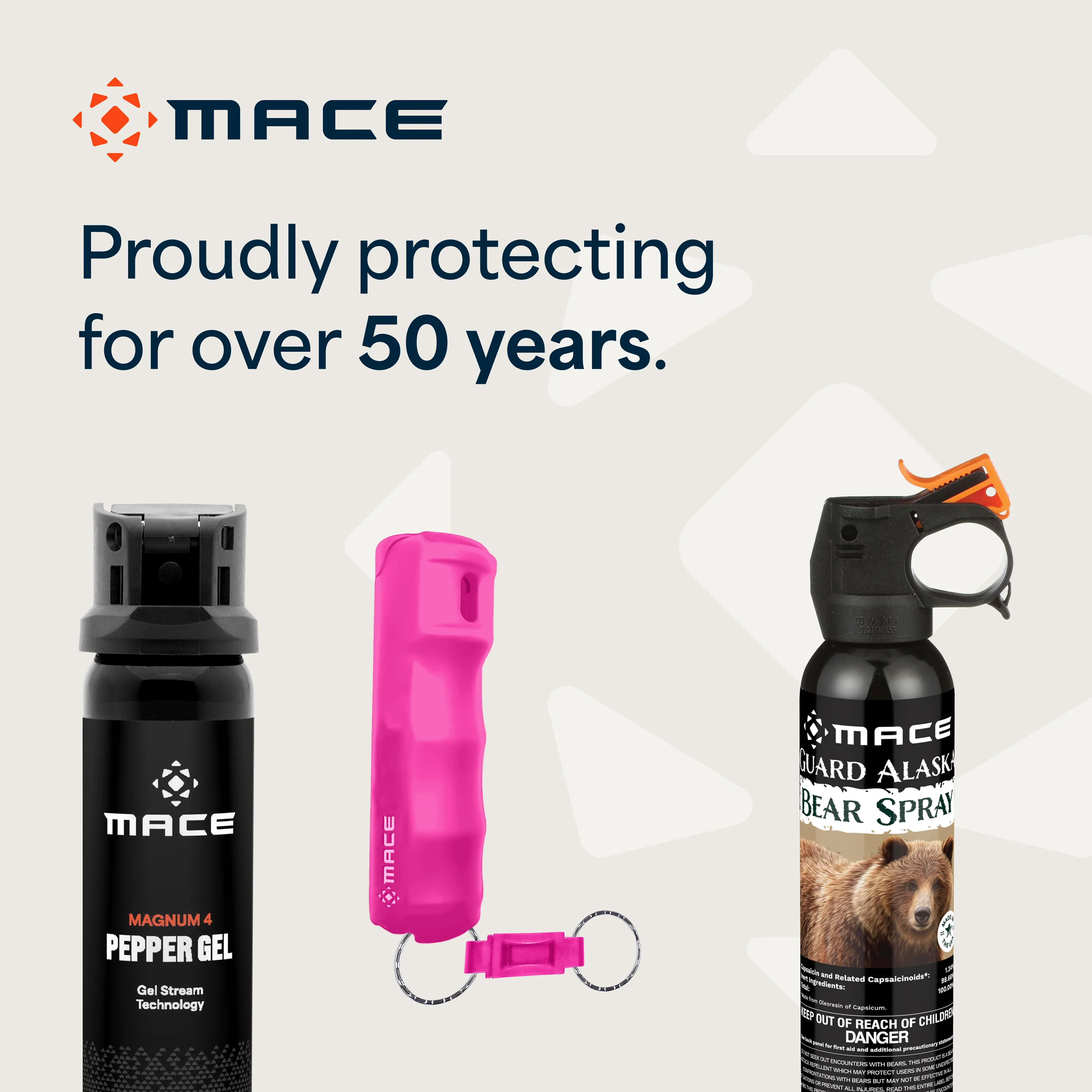 Quick Release Compact Hard Case Pepper Spray 2 Pack - Pink - Image 9