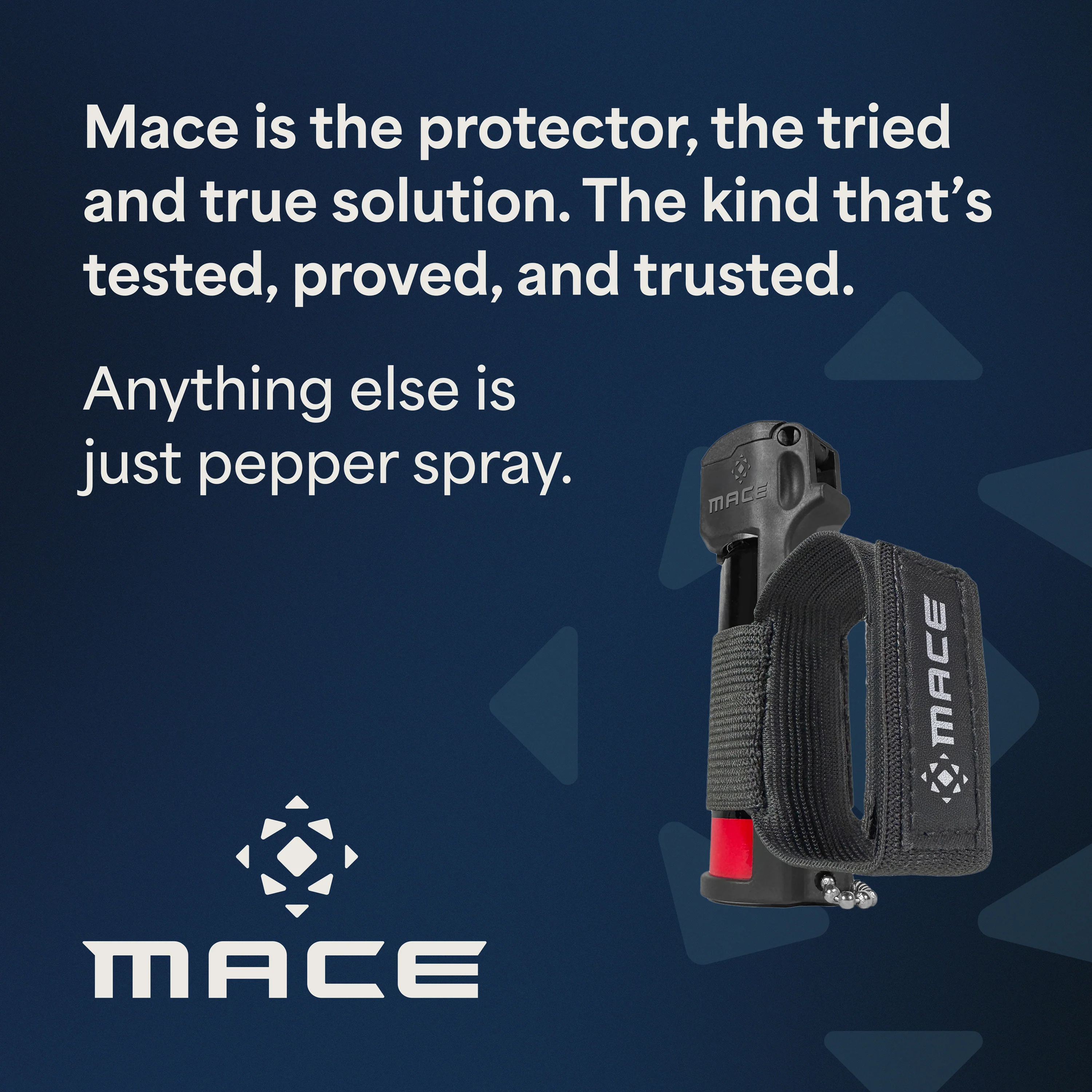 Mace Flip Top with Sport Band Pepper Spray - Black - Image 5