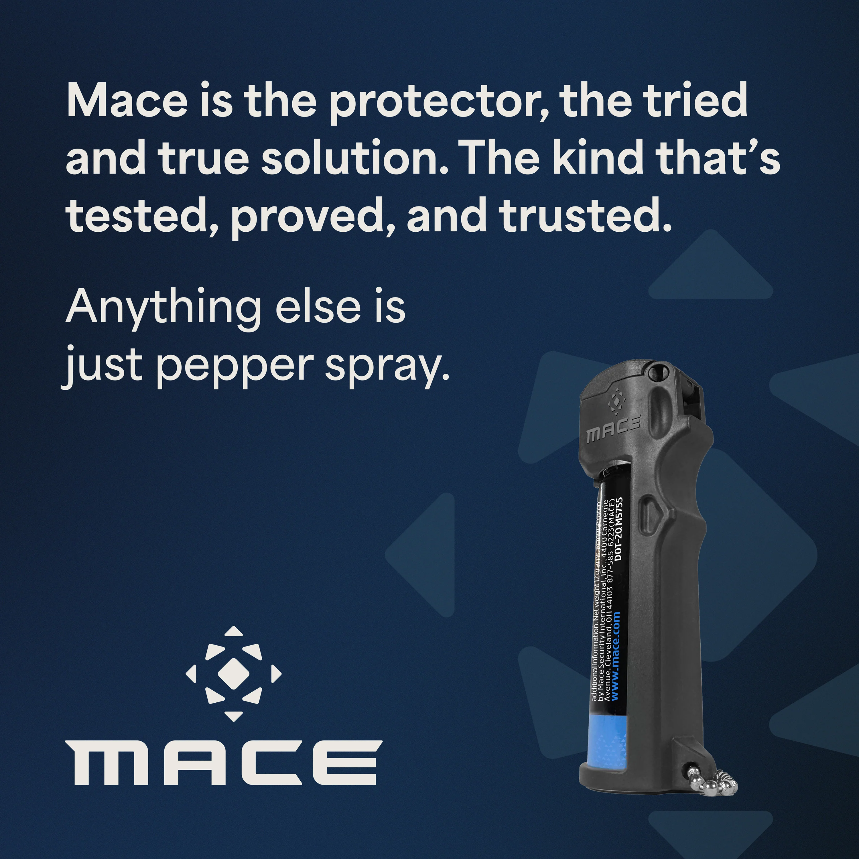 Mace 3-in-1 Flip Top Pepper Spray - Black - Image 5